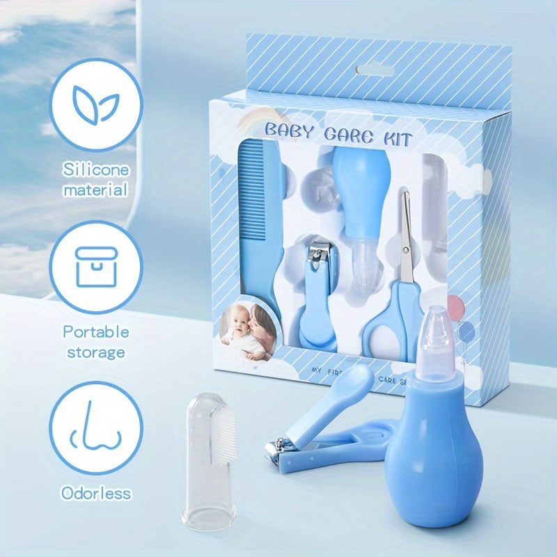 Set of 5 Healthcare and Grooming Essentials Safety Kit with Nose and Tongue Cleaning Tools