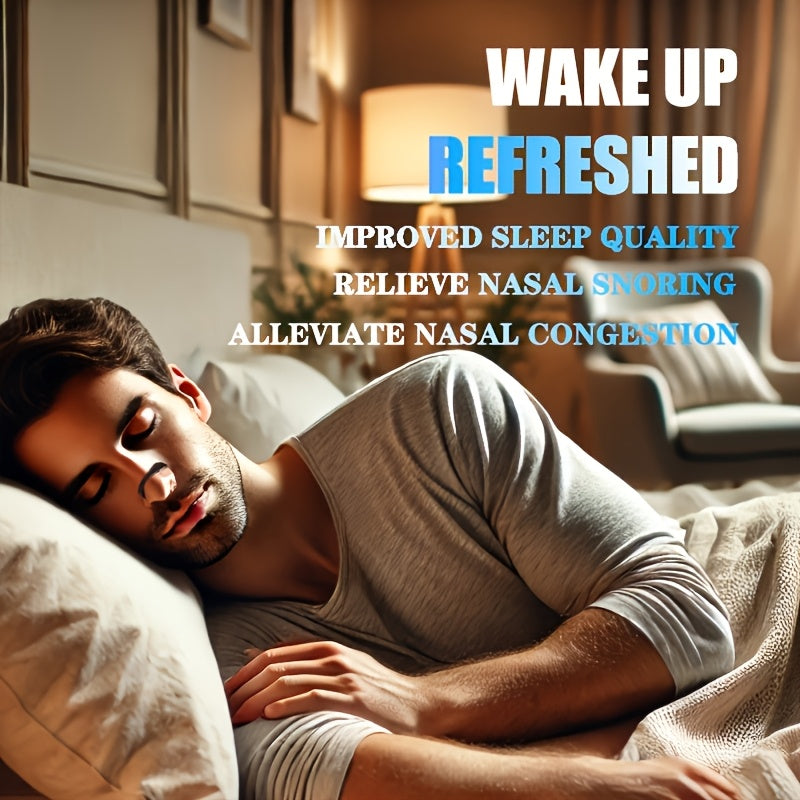 Nasal Breathing Expansion Kit with 4 Clips Magnetic Extractor and 30 Magnet Dilator for Men and Women