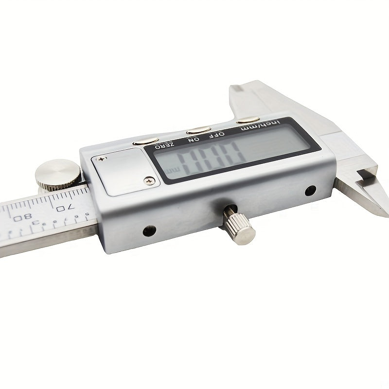 150mm Stainless Steel Digital Caliper with LCD Display for Precise Measurement