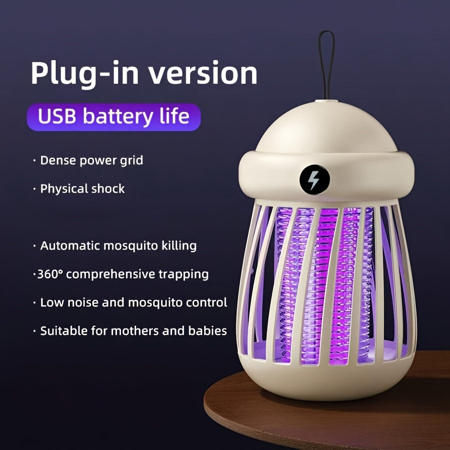 Mosquito Killer Lamp UV Insect Trap for Outdoor Home Camping Two Colors