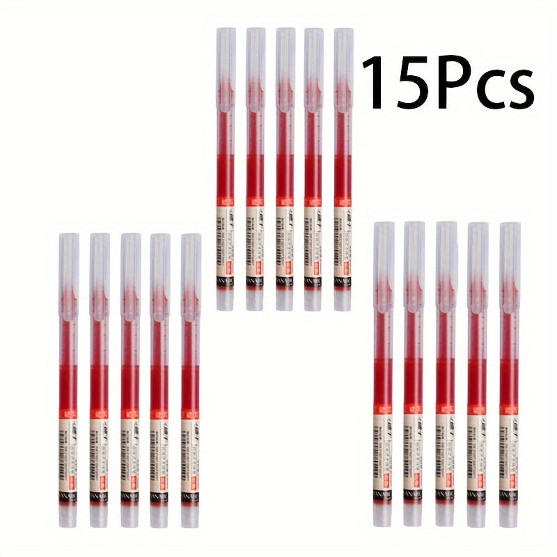 10 Pack Blue Gel Pens Extra Fine Tip Liquid and Gel Ink for School Office Stationery