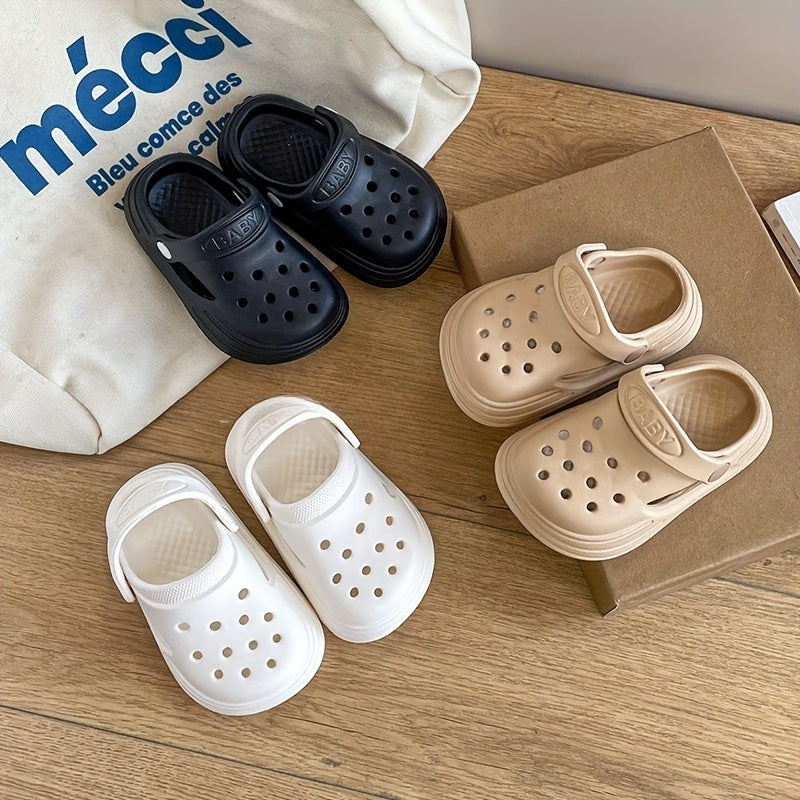 Kids Water-Resistant EVA Clogs for Boys and Girls Breathable Lightweight Slip-Resistant Shoes