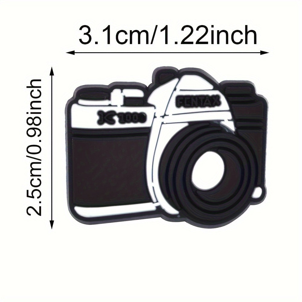 12 шт. универсальных украшений для обуви из PVC для камер для кроссовок и ботинок, яркие декоративные аксессуары