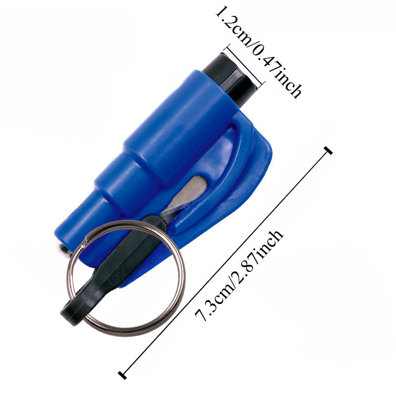 Portable Car Safety Hammer ABS Mini Window Breaker Keychain