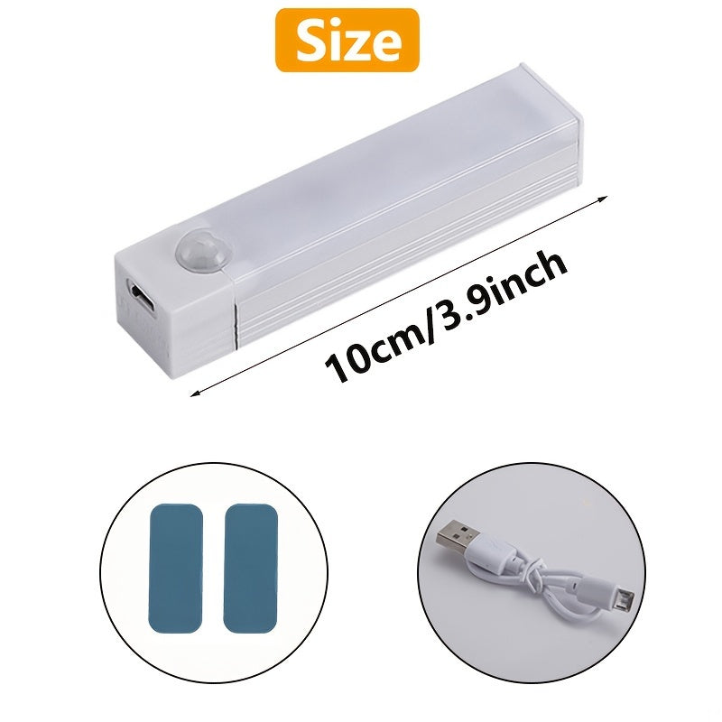 3-Pack Wireless LED Night Lights for Cabinets and Hallways Motion Sensor Magnetic