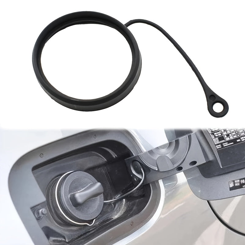 Universal Black Fuel Cap with Anti-Lost Rope for Car Fuel Tank