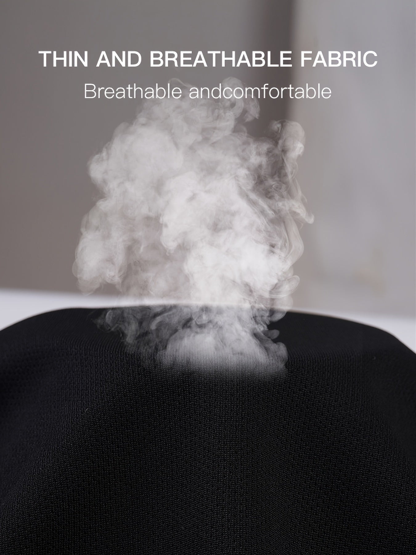 Men's Gradient Color Short Sleeve T-Shirt in Black to Blue Polyester Casual Summer