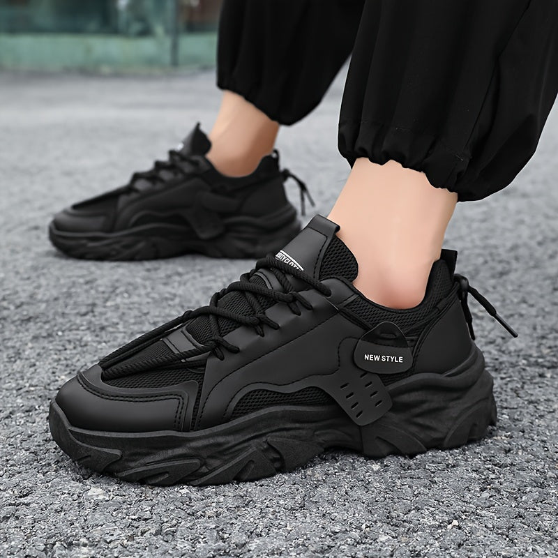 Erkaklar uchun zamonaviy qalin poyabzallar, ochiq havoda faoliyatlar uchun mukammal.