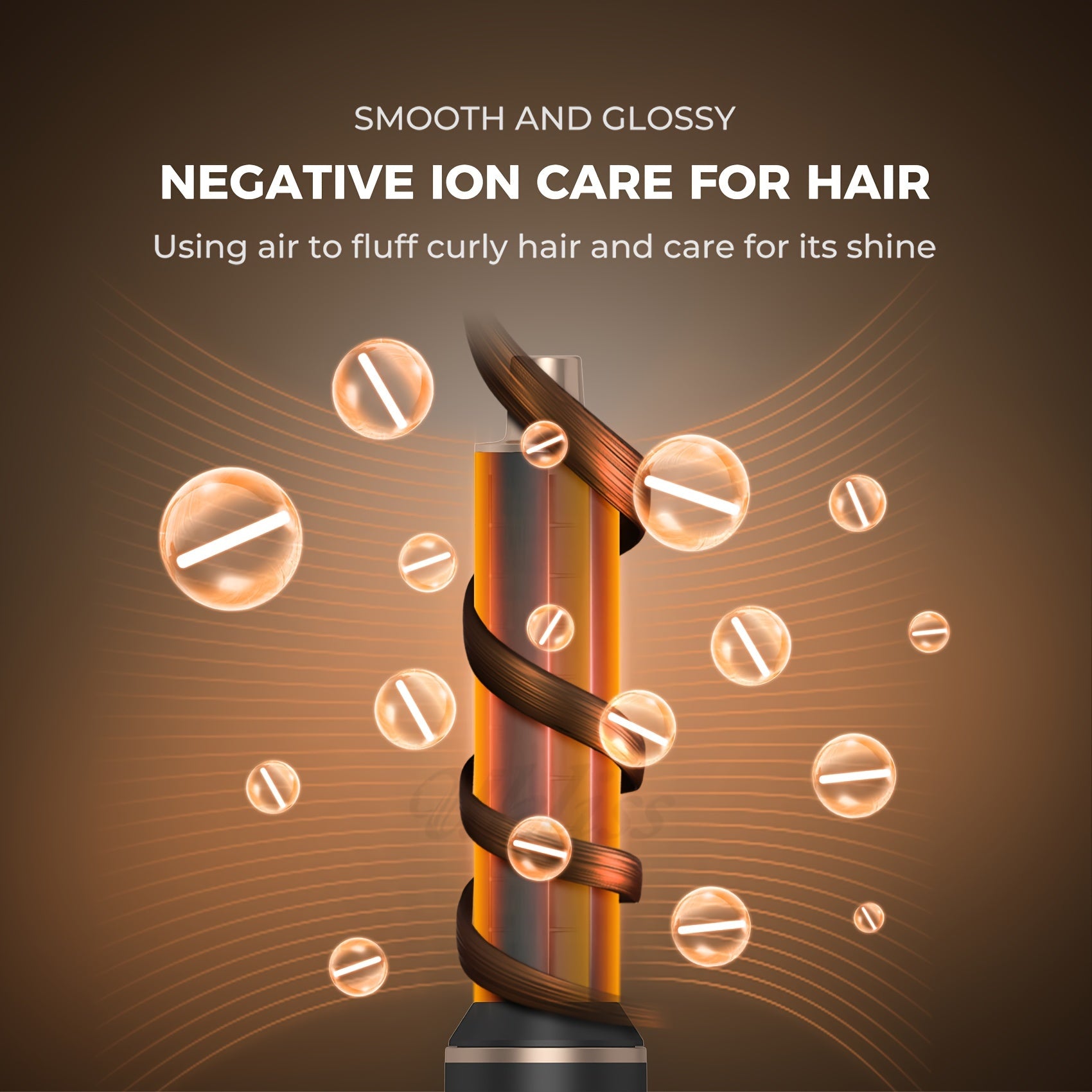 5-in-1 Hot Air Brush 800W 110000 RPM Hair Dryer Curling Styler EU Plug