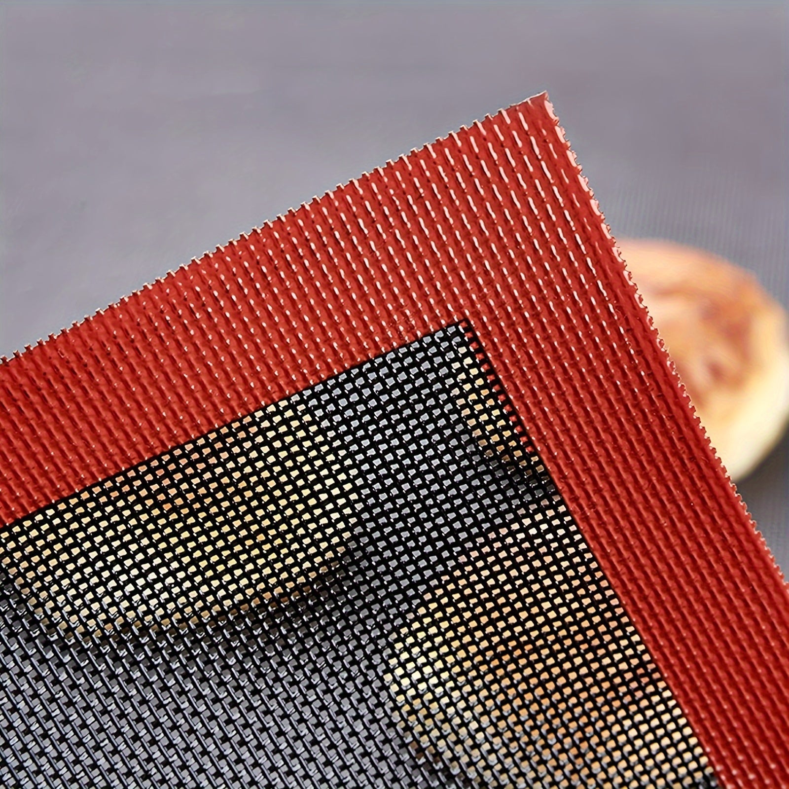 Hollow Baking Mats Set with Black Background Non-Stick Silicone Baking Sheets