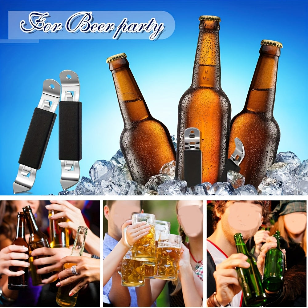 Магнитный открывалка для бутылок компактная портативная для кемпинга и путешествий подходит для большинства стандартных бутылок