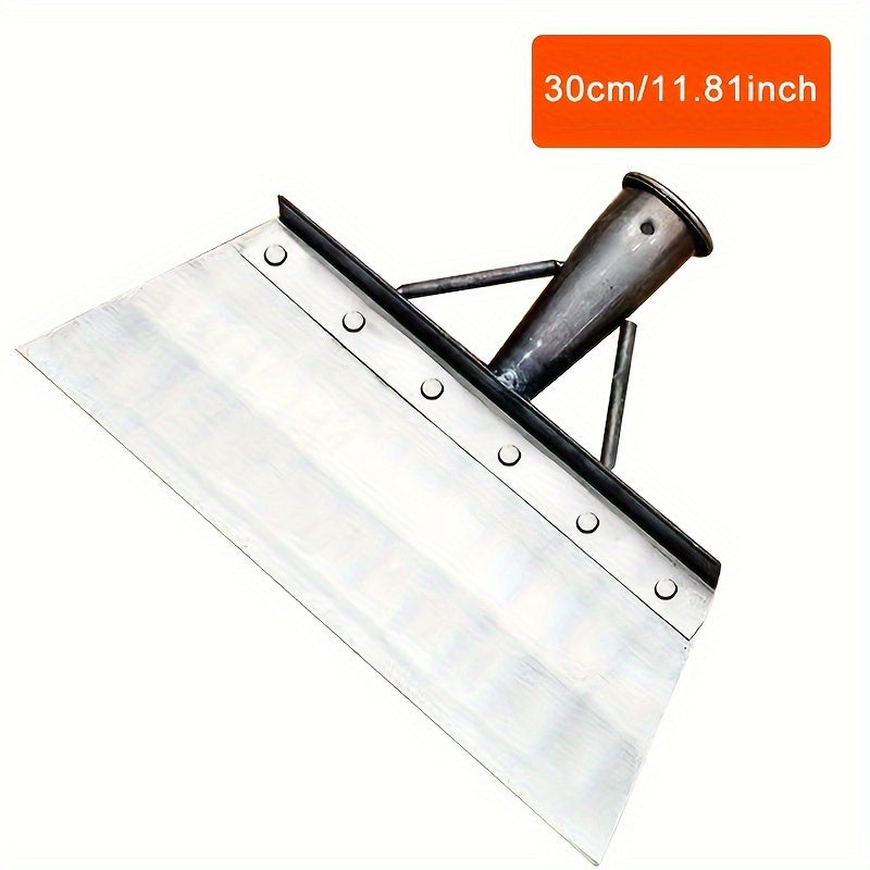 Stainless Steel Garden Shovel for Weeding and Cleaning, Ergonomic Handle Not Included