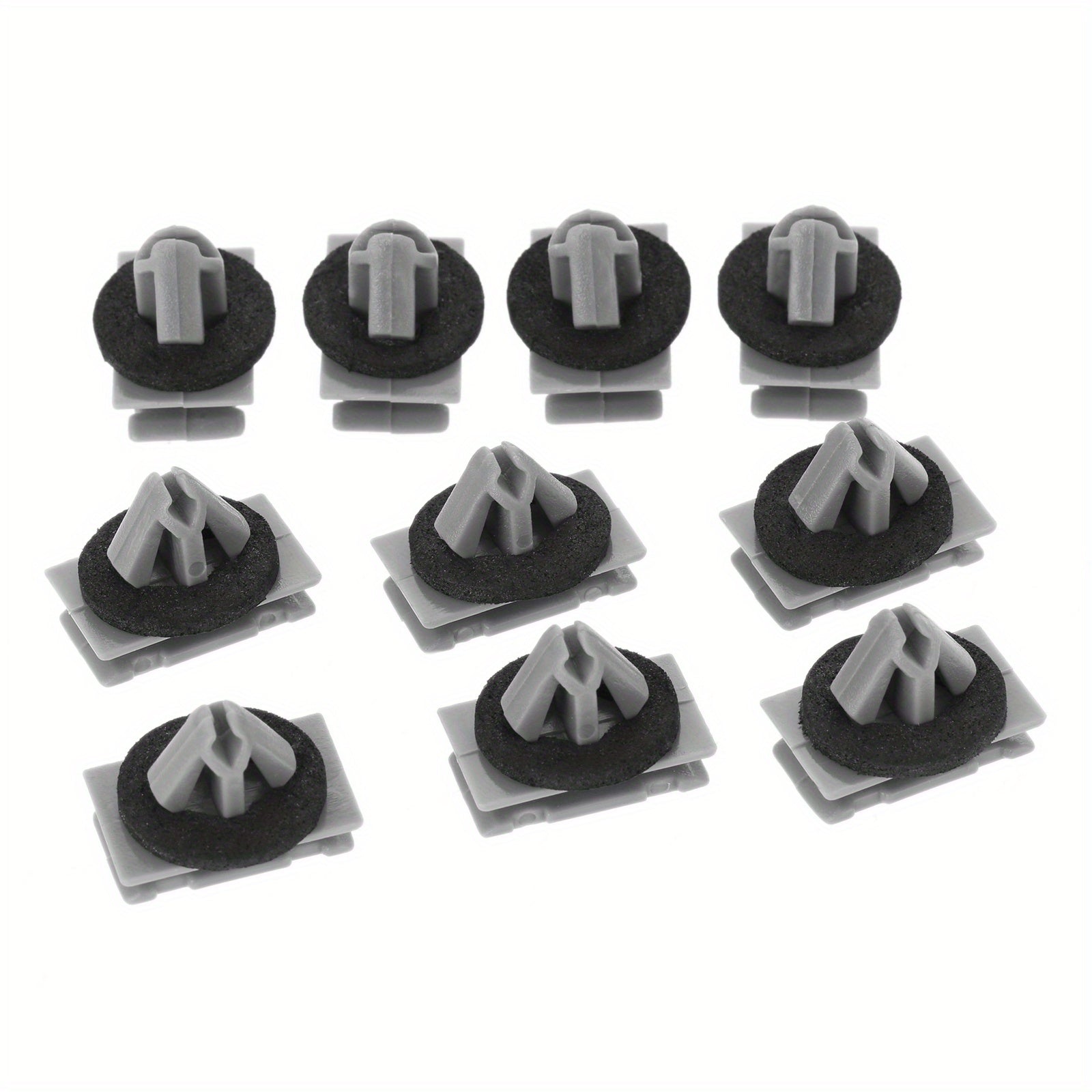 30 piezas de clips de moldura de rocker de plástico, clips para guardabarros, clips para exterior de automóviles