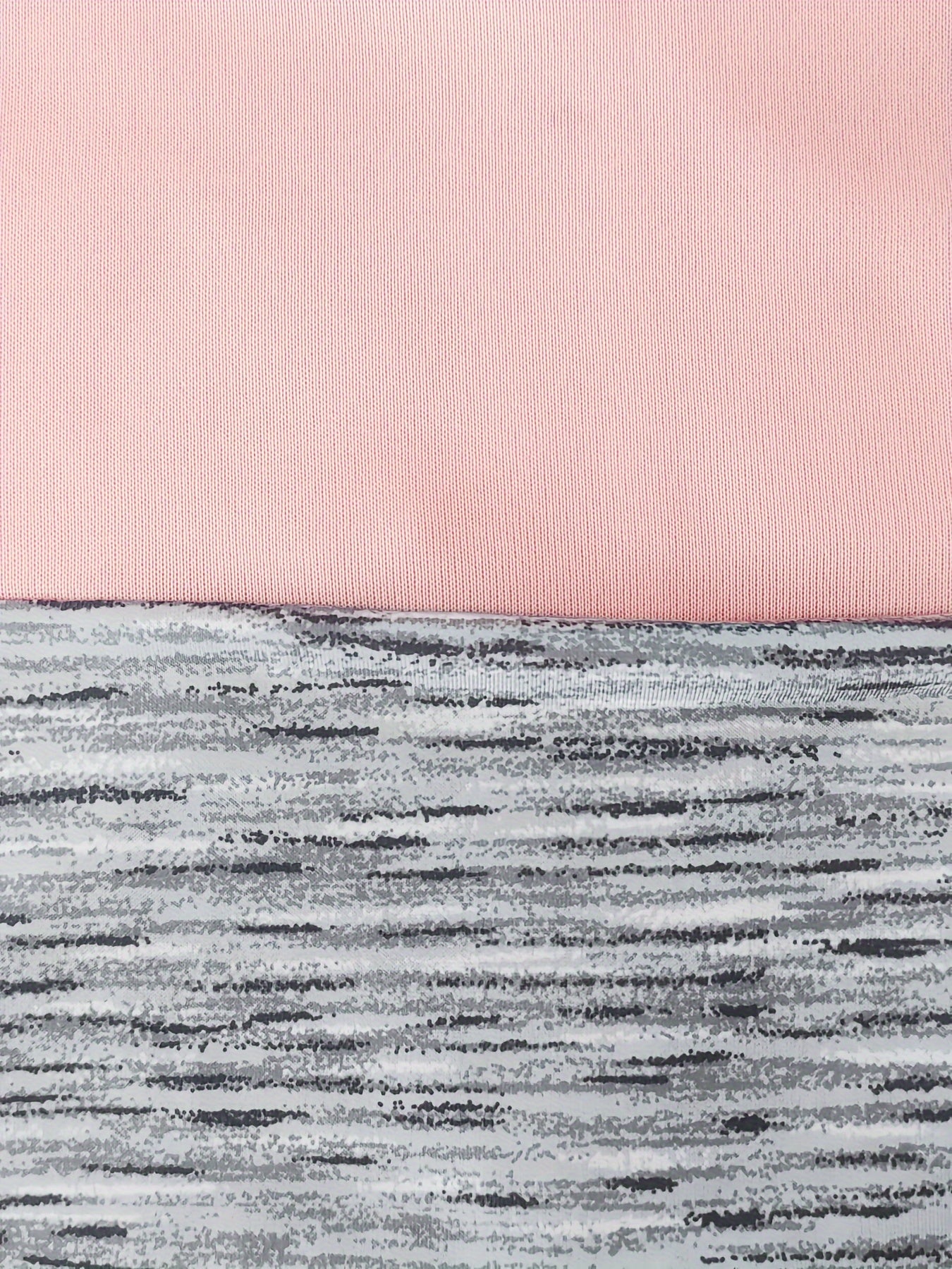 Plus Size Women's Casual Hoodie Colorblock Zip Up with Pockets