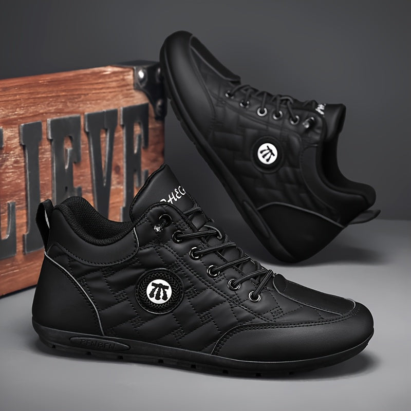 Men's Casual Sneakers Breathable Non-Slip Rubber Sole All-Season Low Top