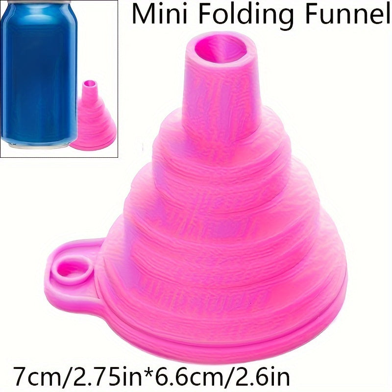 Silicone Collapsible Funnel Multi-Functional Portable Kitchen Filter