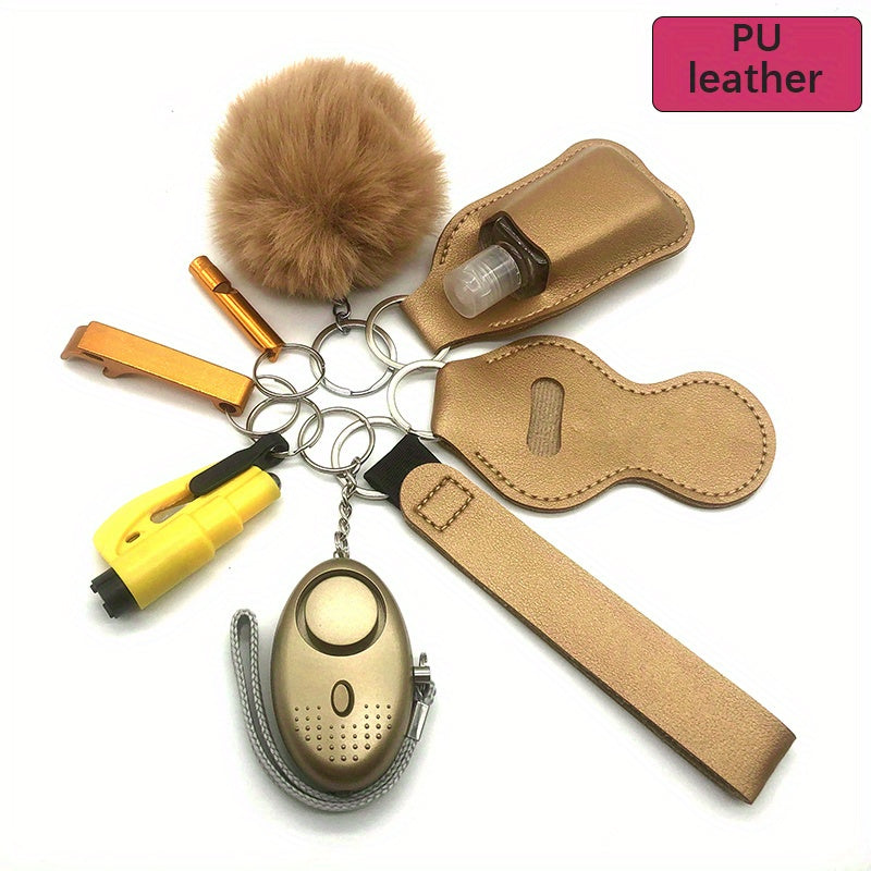 Women's Self-Defense Personal Safety Device in PU Leather