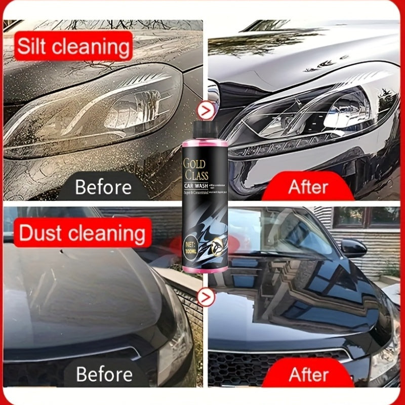 Car Wash Foam PH Wash and Wax Shampoo Ceramic Coating Deep Clean All-in-One