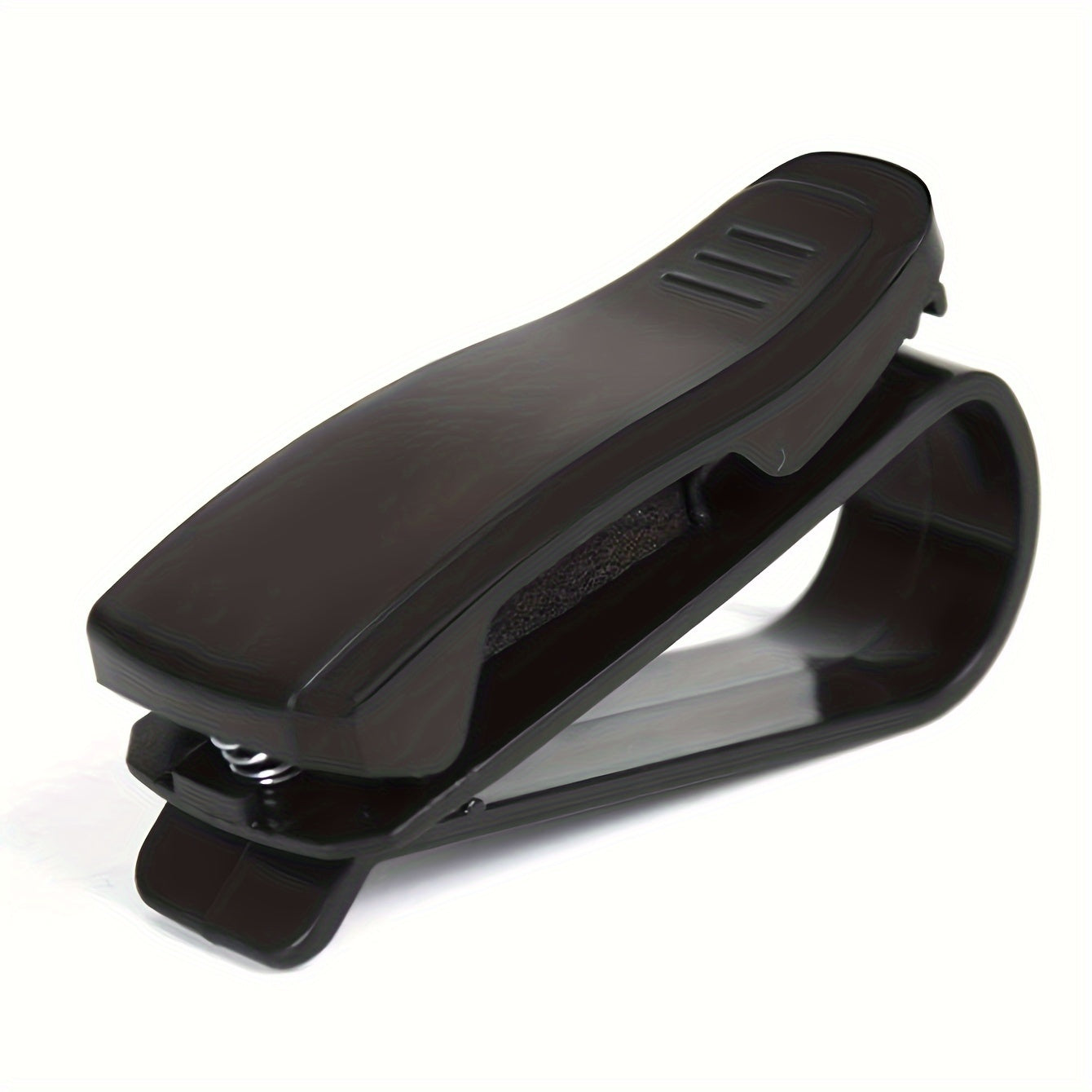 Universal avtomobil quyosh nuri ko‘zoynaklari tutgichi, 1 dona, plastmassa, kompakt saqlash