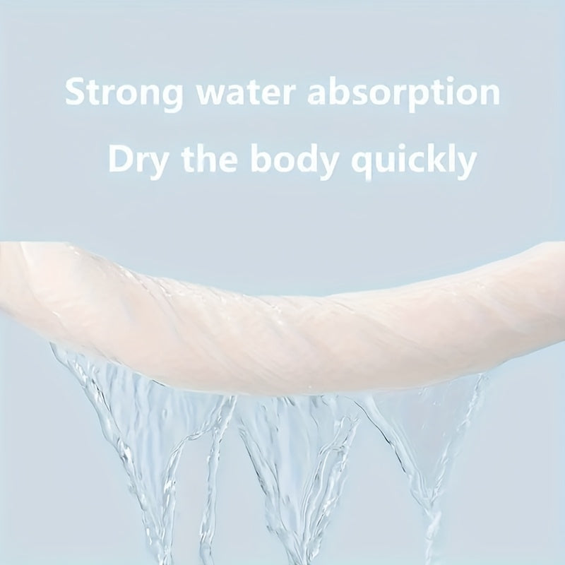 Extra Large Travel Towel 139.7x71.12 cm Cotton Absorbent Geometric Design for Beach Shower Camping