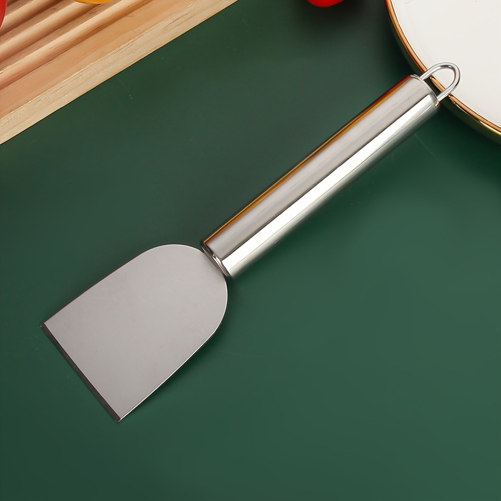 Heavy-Duty Metal Scraper Multi-Purpose Kitchen Cleaning Tool for Stubborn Stains