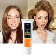 Crema ligera para peinar el cabello para engrosar y dar brillo a todo tipo de cabello