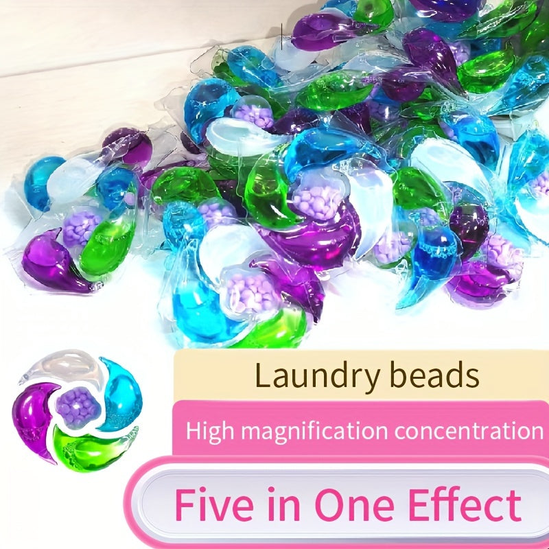 30 Laundry Detergent Pods 5-in-1 Deep Clean Softening Stain Remover
