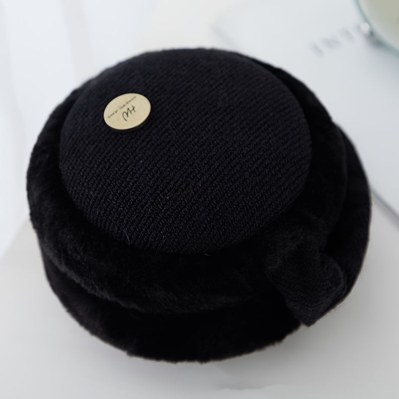Cozy Plush Ear Warmers for Cold Weather Outdoor Activities with Ear Flaps