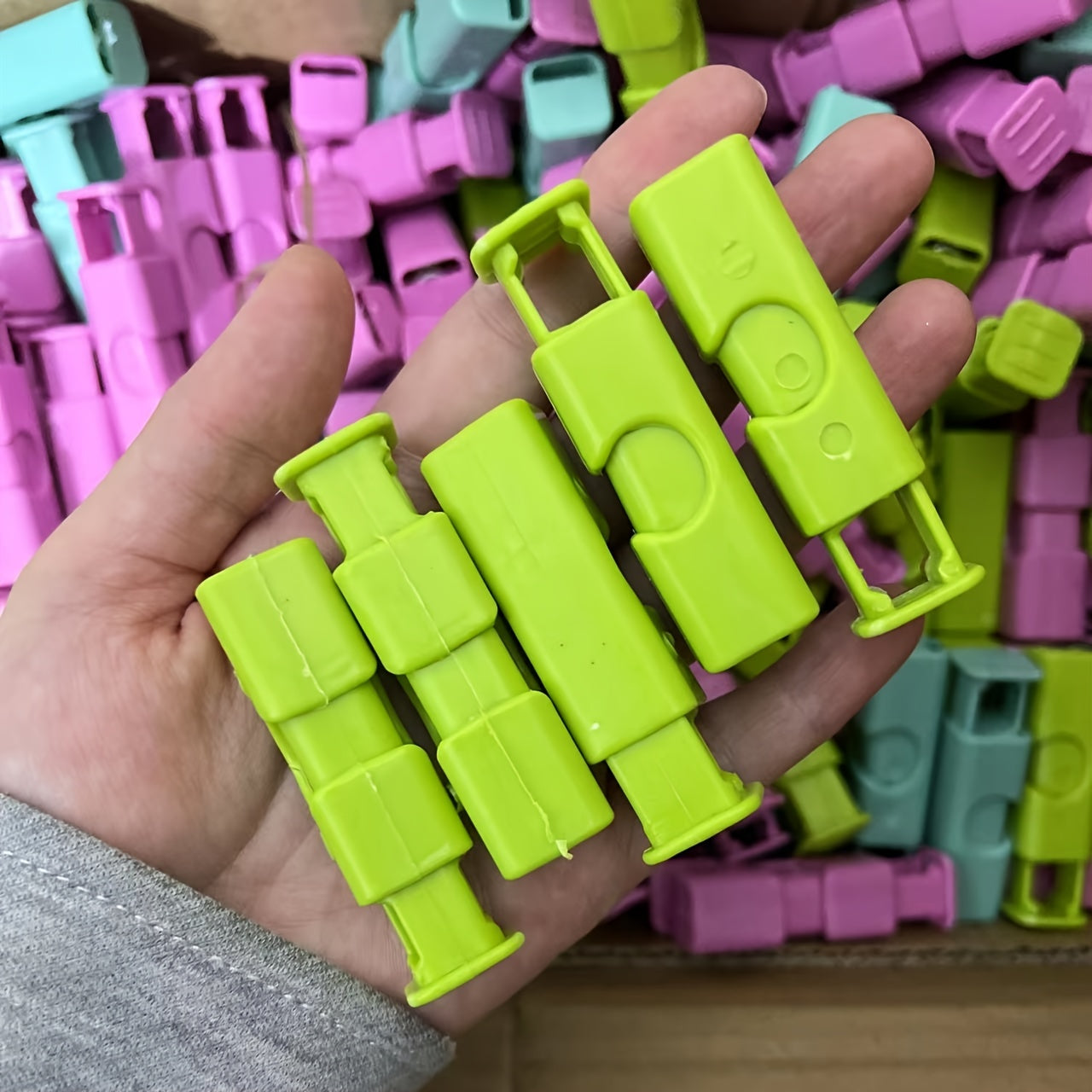 Juego de 5/10 clips de cierre para bolsas de alimentos para almacenamiento de alimentos frescos reutilizables, pinzas de plástico