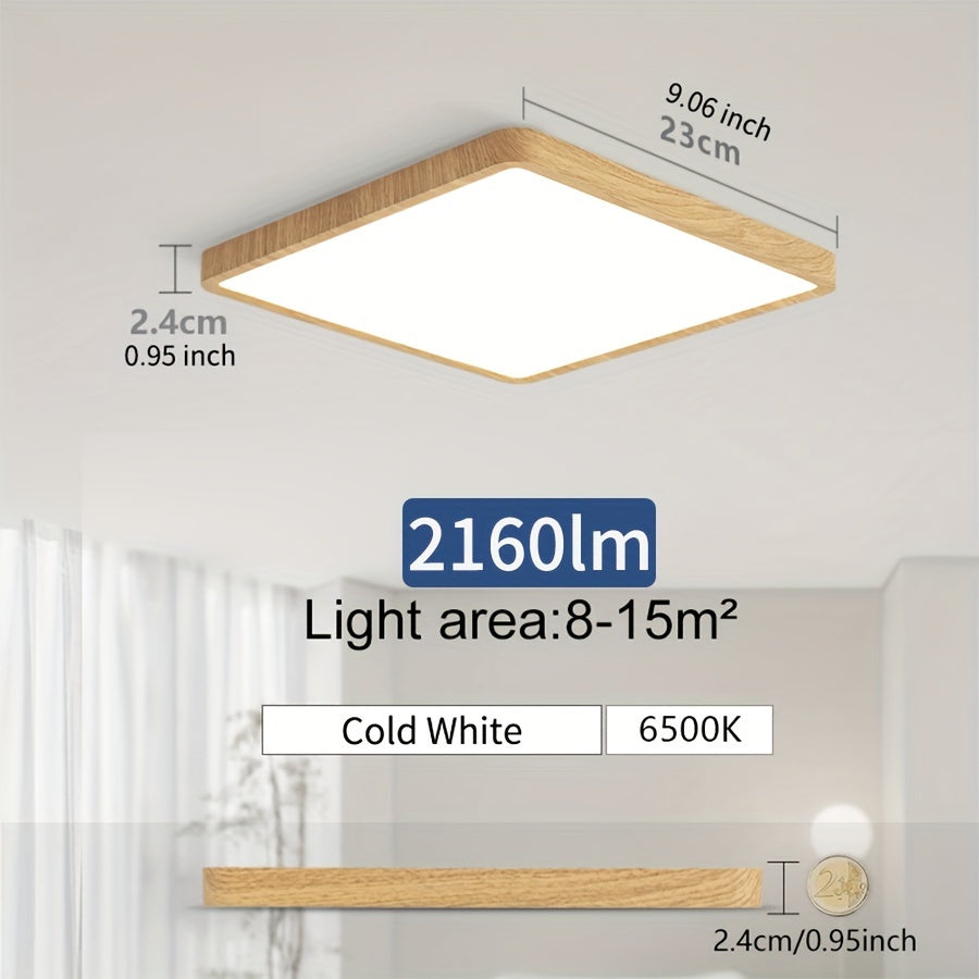 Modern Nordic LED Ceiling Light 24W 36W Ultrathin Square Indoor Living Room Bedroom