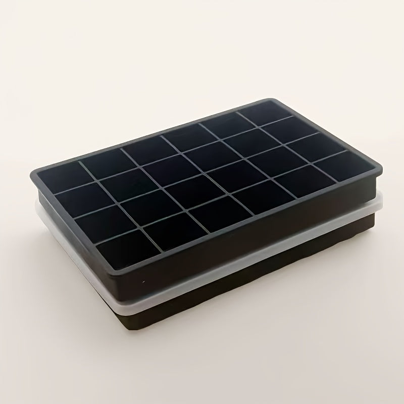 Bandeja de silicona para hielo 6/15/24 cubos, máquina de hacer hielo cuadrada para cocina y verano