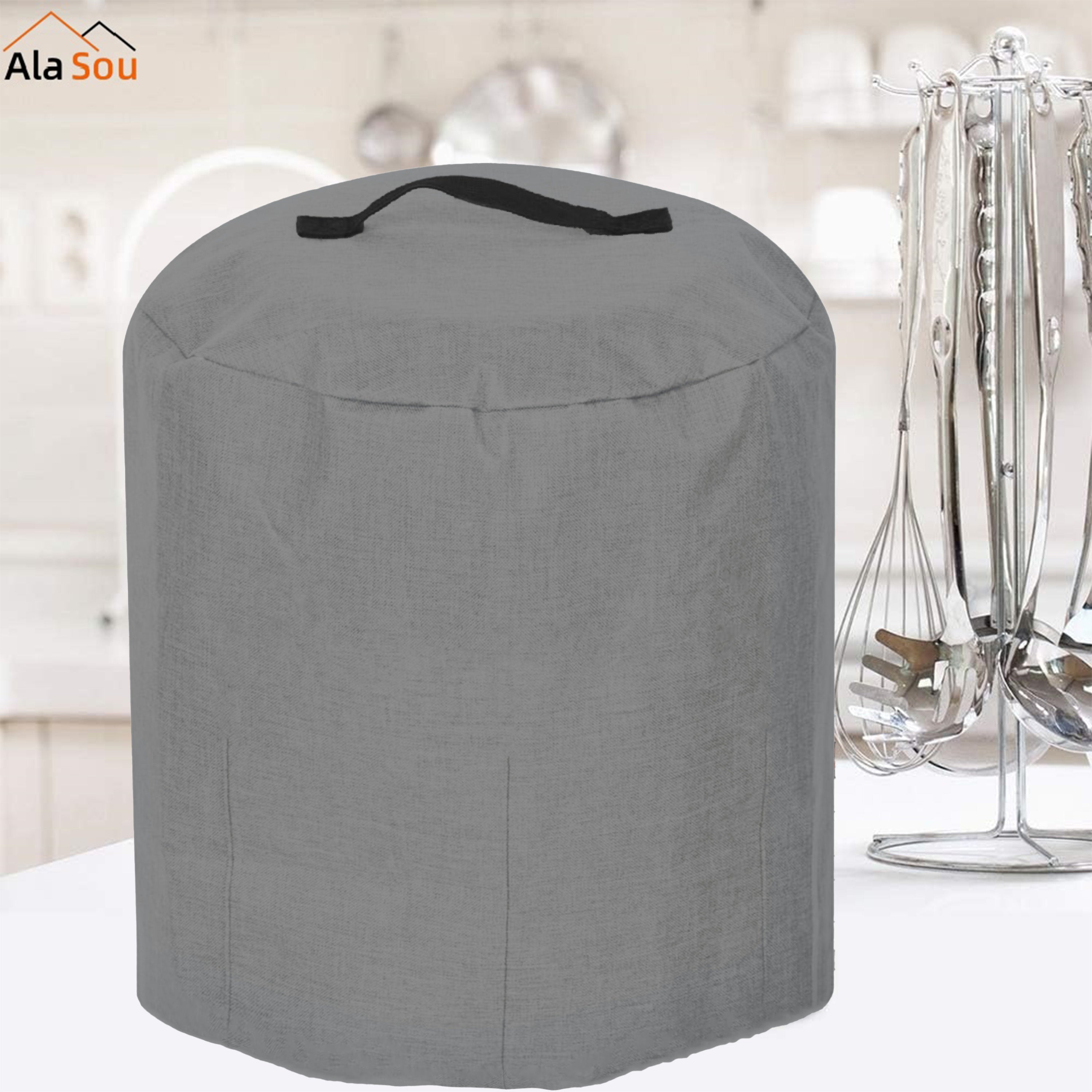 Heavy-Duty Oxford Fabric Appliance Cover Waterproof Dust Cover with Storage Pocket for Electric Pressure Cookers and Air Fryers