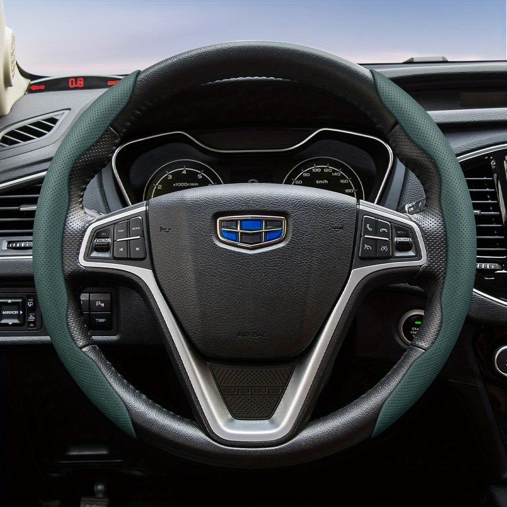 Foam/Leather Steering Wheel Cover Non-Slip Breathable Universal 2-3 Pieces