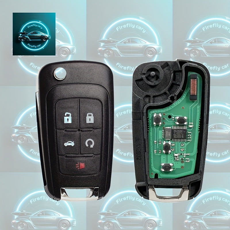 Remote Key Fob Replacement for Cars - Keyless Entry Remote Control Set