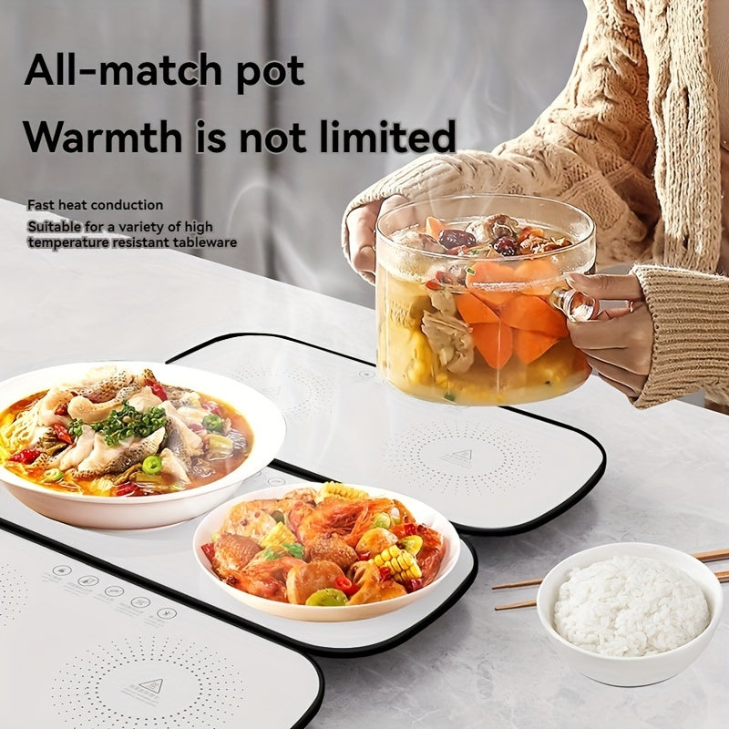 Portable Insulation Board Hot Plate Meal Warmer for Parties and Daily Use