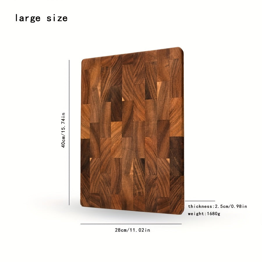 Black Walnut Wood Chopping Board Large 40x15.5cm Kitchen Cutting Board