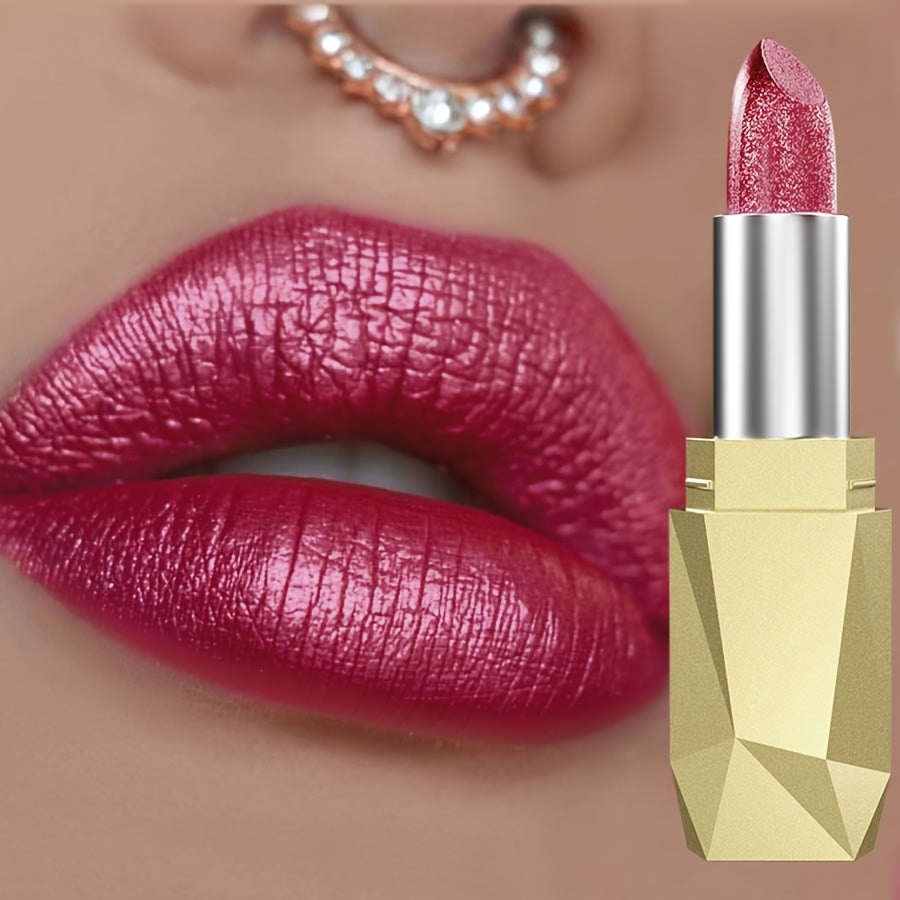 Bálsamo labial impermeable para mujer, brillo de labios colorido de larga duración