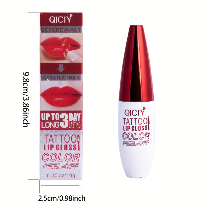 Женская матовая помада для губ, водостойкий блеск для губ с натуральным оттенком