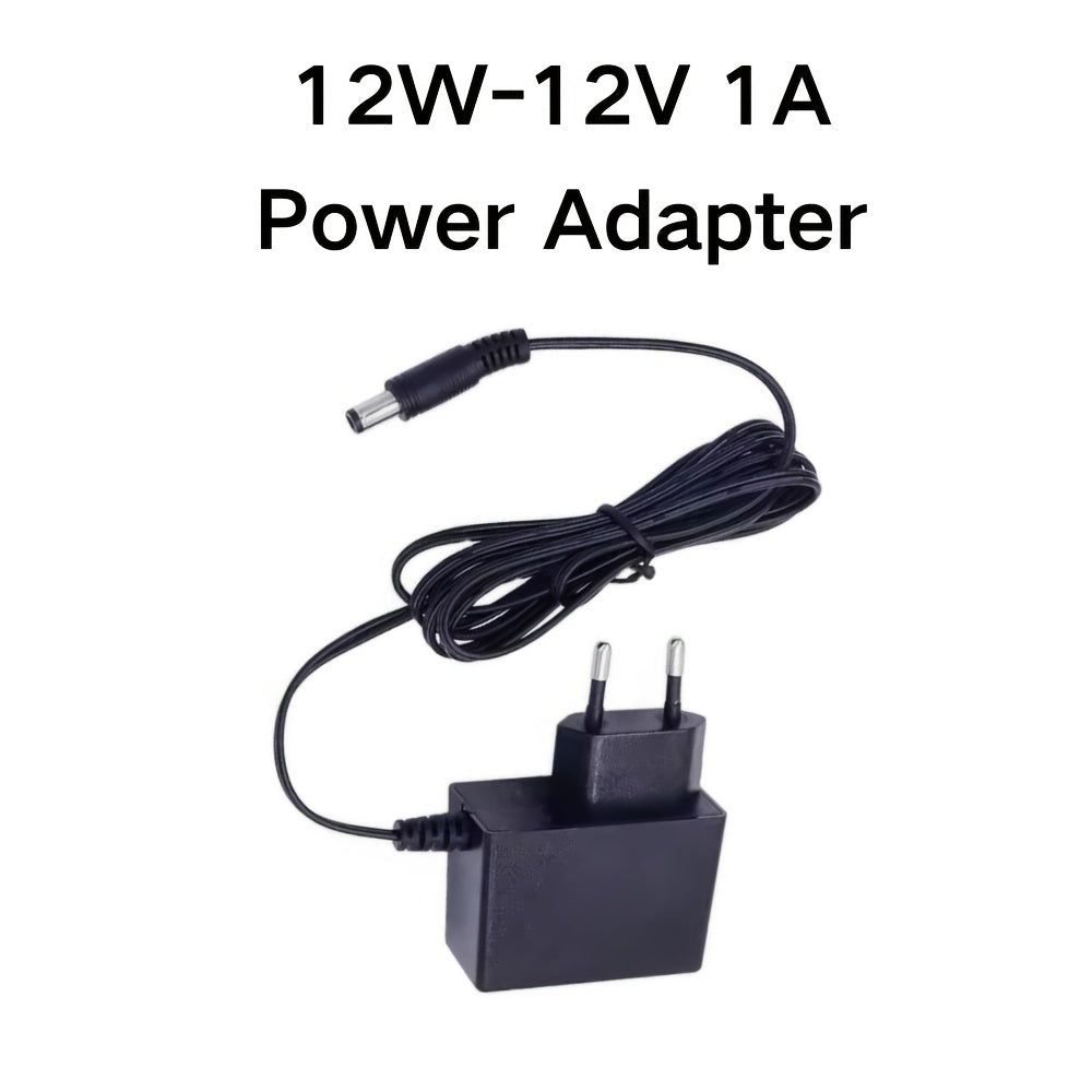 AC/DC Power Supply Adapter 100V-240V EU Plug 5V 9V 12V 24V 0.5A-3A for LED Lights CCTV Cameras DVR NVR