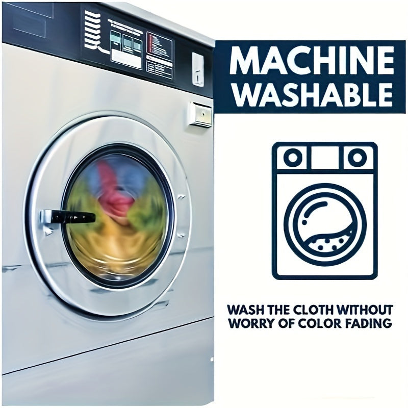 Six Bamboo Charcoal Microfiber Cleaning Cloths, Absorbent, Durable, Versatile