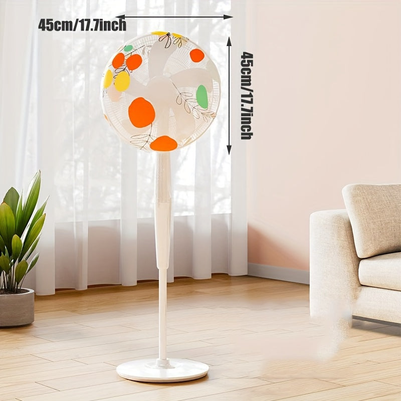 Floor Fan Dust Cover Thickened Fabric Protection Plastic Material No Battery