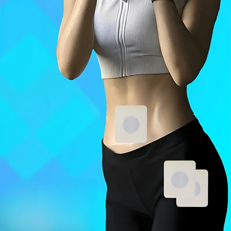 30 parches para cuidado de barriga, brazos, muslos y ombligo, paquete de calor, empaquetado para llevar