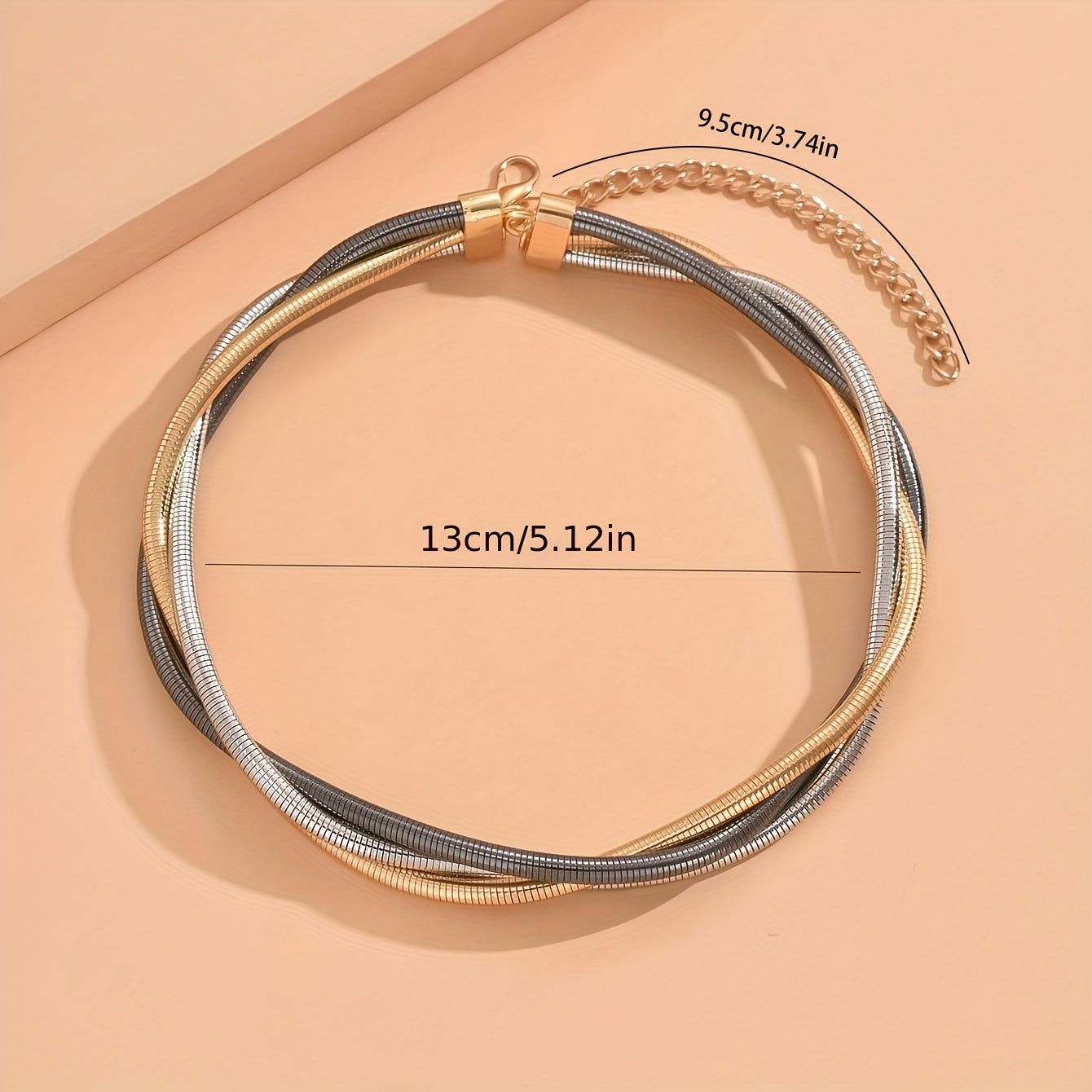 Стильное винтажное металлическое ожерелье из змеиных костей с крутым ветром, высококачественное и экстравагантное, идеально подходит для модных женских цепочек на ключице.