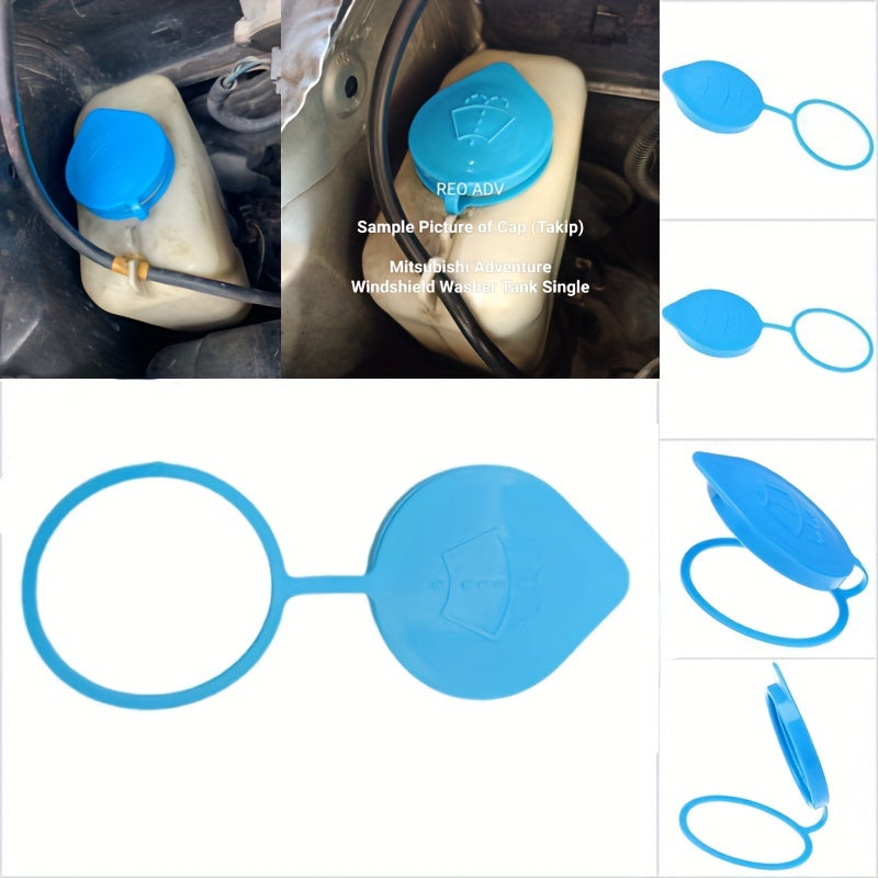 Universal Windshield Wiper Washer Fluid Reservoir Cap Black Durable Replacement