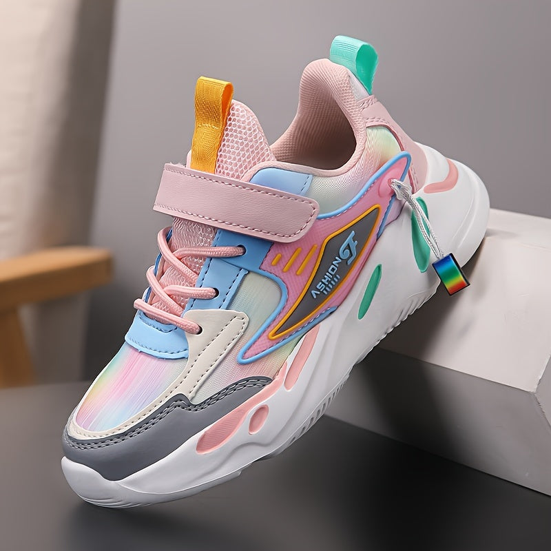 Girls Waterproof Sports Shoes with Soft Soles for Running and Casual Wear