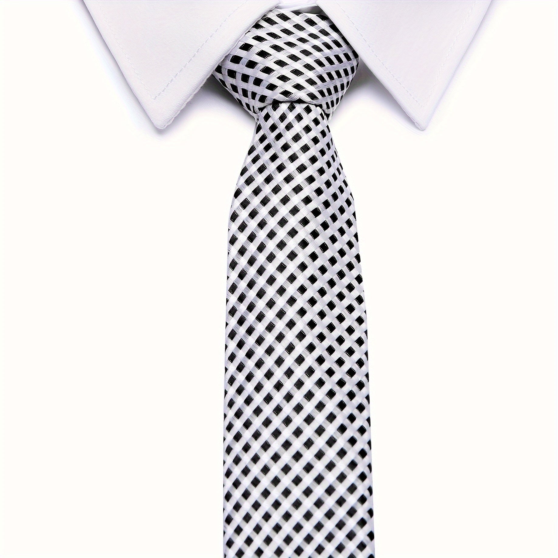 Men's Retro Elegant Patterned Tie for Casual and Formal Wear