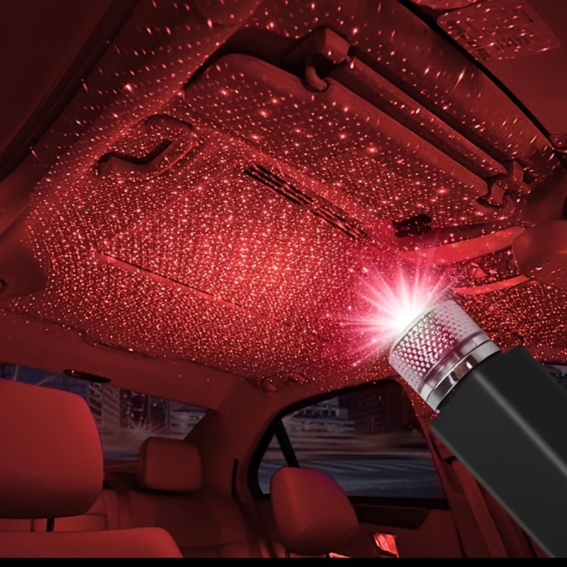 Luz LED interior para coche con proyector para atmósfera y ambiente