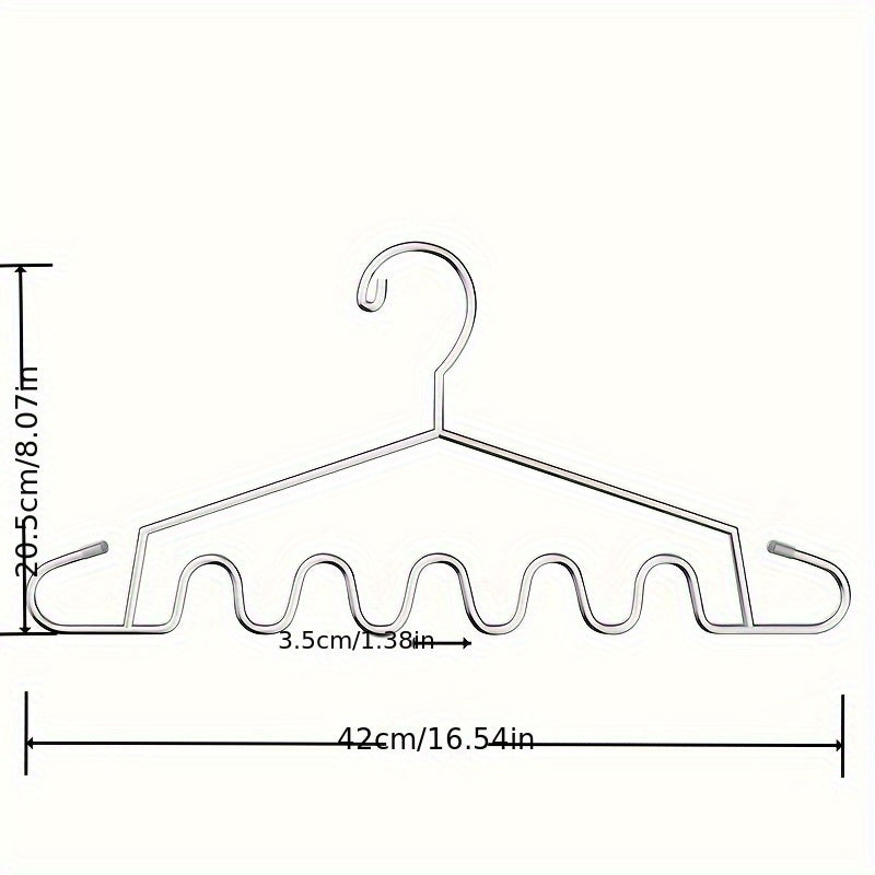 Perchas multiusos de acero inoxidable, estantes para secar ropa que ahorran espacio, antideslizantes