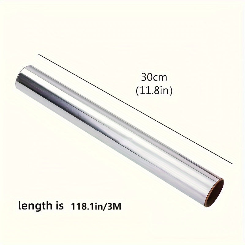 Aluminum Foil Roll for Baking Grilling and Cooking Non-Stick Food-Grade Kitchen Tin Foil