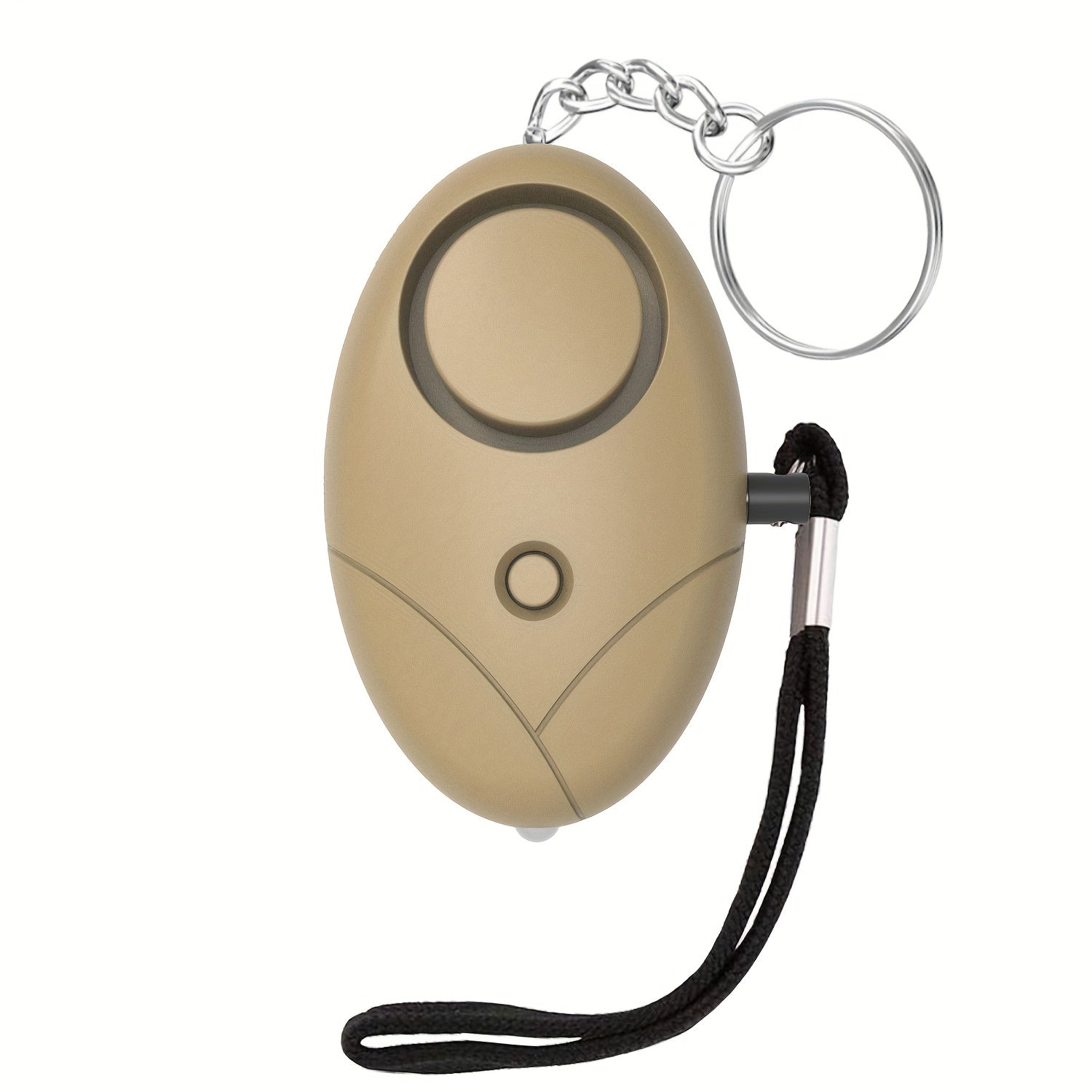 Women Men Elderly Personal Safety Alarm Keychain with LED Light 130DB